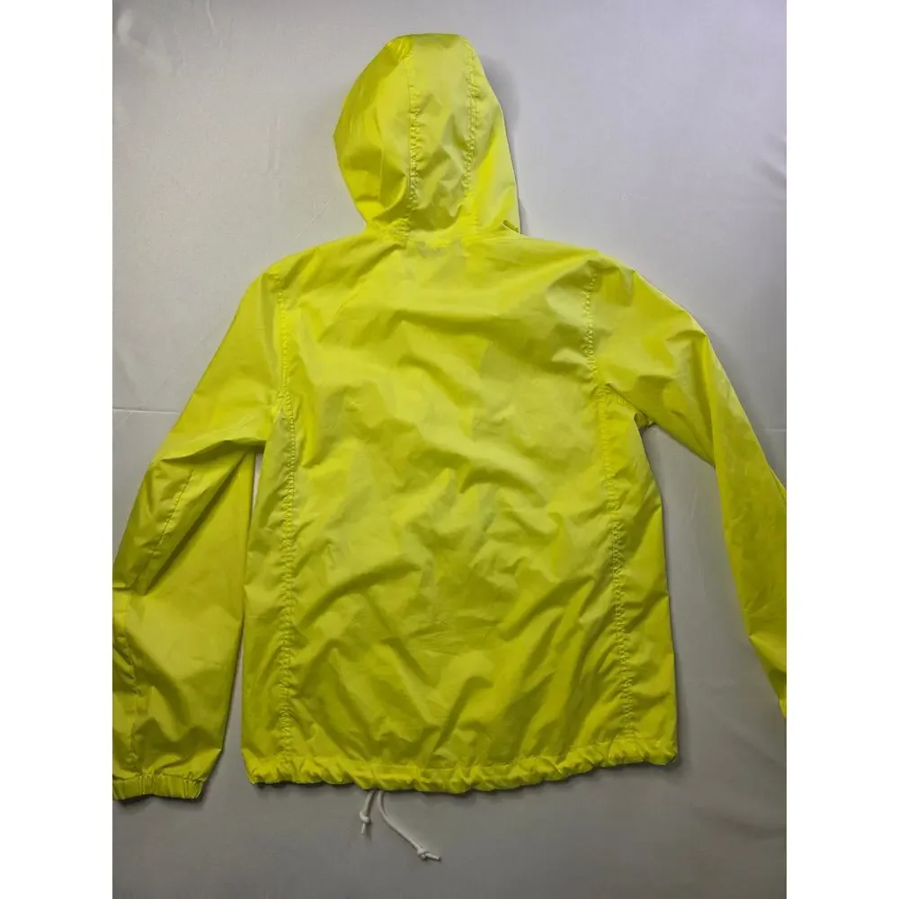 American Eagle Outfitters windbreaker neon yellow size S